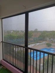 Pleated Mosquito Mesh Balcony system